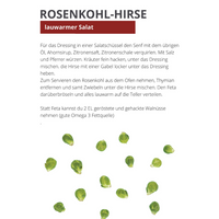 Rosenkohl Hirse Rezept Detox